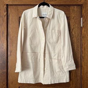 Madewell Becker Oversized Chore Coat - Size Small